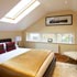 Bedroom with skylight